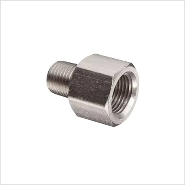 Hex Nipple NPT(M) X ISOT(M)
